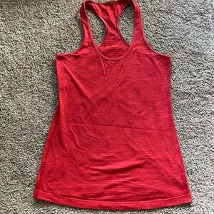 Lululemon Bright Coral Women's Racerback Tank Top